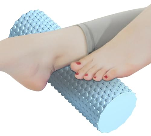 Schaumstoff-Faszienrolle,30 cm Tiefenmassagegerät,Schaumstoffrolle für Training | für Rückenmassage Fuß Wade Oberschenkel Arm Körper Muskeln Workout Yoga Pilates Fitnessstudio Homeoffice
