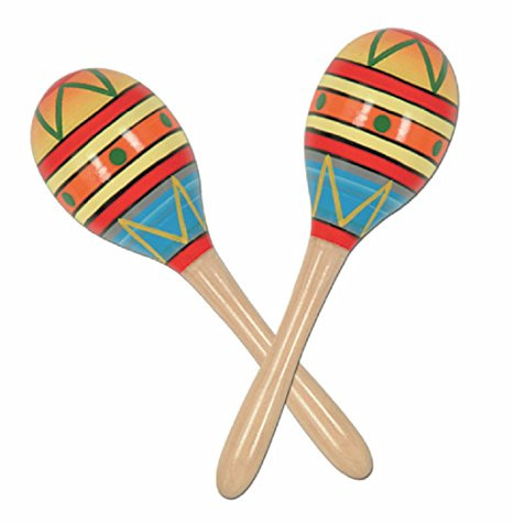Fiesta Fun party maracas (2/Pkg)