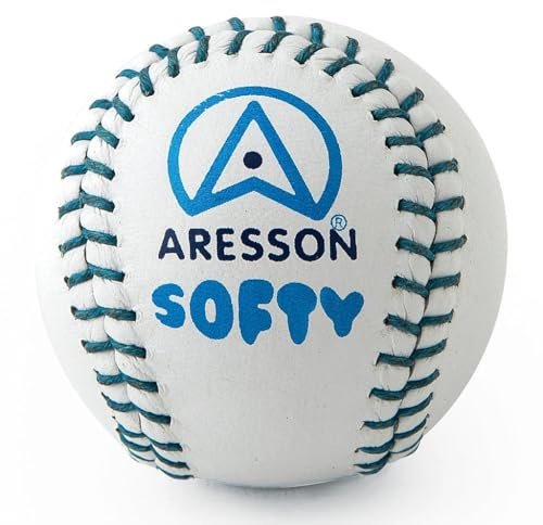 Aresson Softy Schlagball - Weiß, 19cm