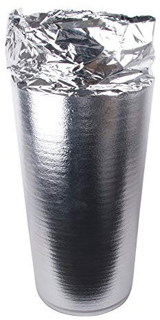 BB-Verpackungen Alu-Trittschalldämmung 1,0 x 100 m (2 mm stark, sehr gute Schall- und Wärmedämmung)