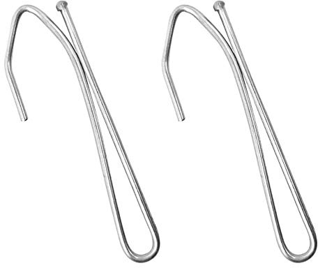 50x Vorhänge Haken Clips Klemmhaken Gardinenhaken für Gardinen und Vorhangringe