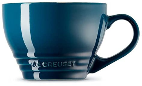 LE CREUSET Stoneware Grand Mug, 400ml, Deep Teal, 70304406420002