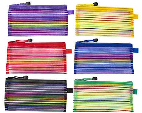 DOITOOL 12stücke Wasserdichter Dokumentenbeutel Aus Nylon Mit Reißverschluss Beutelförmige Aktentasche Für Büro Und Schulbedarf Schlichtes Design Wiederverwendbar Und Feuchtigkeitsbeständi
