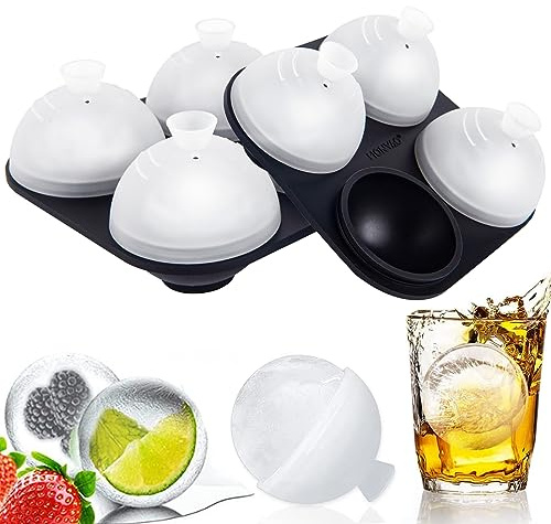 6cm Isbollform Isform Silikon Isboll - 2 Set