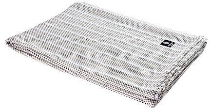 Hugger Mugger Cotton Yoga Blanket - Multi-Gray- Soft but Firm, Cofortable Support, Great Prop for Yoga