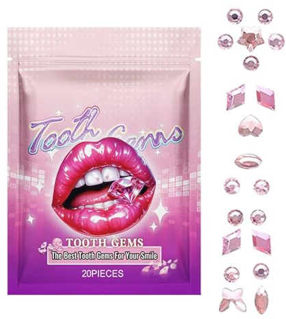Gems de dents | Kit de pierres dentaires professionnelles | Facile à utiliser, bijoux tendance en , sûrs et durables – Gemmes de dents pour tous les types de dents