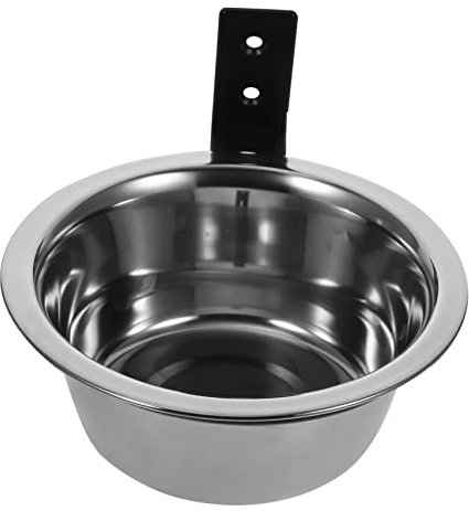 BUGUUYO Elevated Dog Bowl Hanging Stainless Steel Pet Food Bowl for Puppy Cat Water Non Slip Design Convenient Feeding