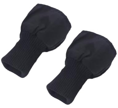 TMTGTS Puños de manga 1 par Tejido de costillas Puños de costilla terminados Gomas para coser Tubos Tejer Puños de costilla terminados para reparar suéteres, pantalones, trajes de entrenamiento