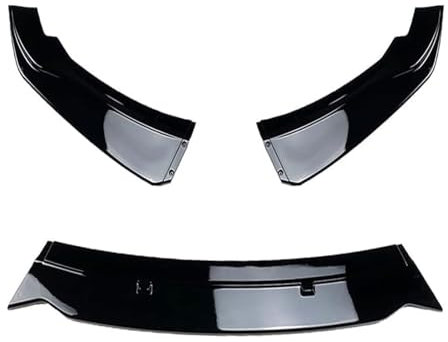 Auto Frontspoiler Lippe Für B&MW 1 Series F20 F21 116i 118i 2015–2019 Frontstoßstangenlippe Kinnspoiler Kohlefaser-Look Frontdiffusor