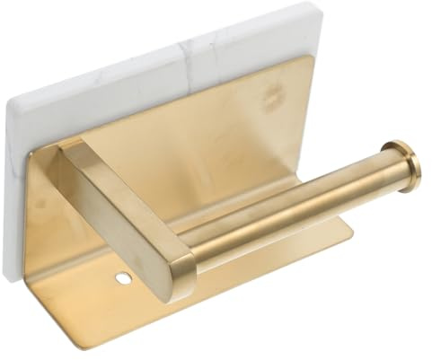 Yardenfun Porte Papier Toilette Acier Inoxydable avec Étagère Murale Support Pratique et Élégant pour Salle de Bain pour