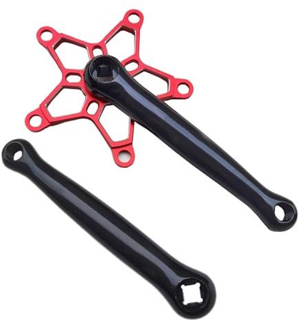 Dcfbkl Fahrrad-Kurbelarm, Aluminiumlegierung, 170 mm, Fahrradpedal-Ersatz für Mountainbike, Rennrad