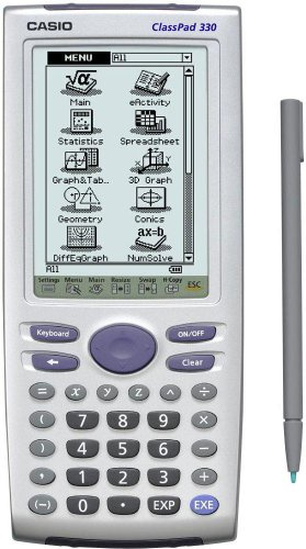 Casio CLASSPAD330-B-EH Grafikrechner mit Computer-Algebra-System silber