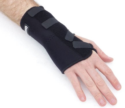 Body-Tec Handgelenkbandage verstellbar Neopren für Arthritis und RSI-Syndrom, Large 18.7-21.3cm