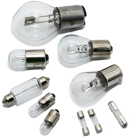 SET Glühlampen (Markenlampe) 6V 25W Hauptlicht KR51/1, S50, SR4-3, SR4-4, SR50 | MZA Nummer 60144-00S, Simson Nummer 90546 kompatibel mit Simson SR4-3 SR4-4 SR50