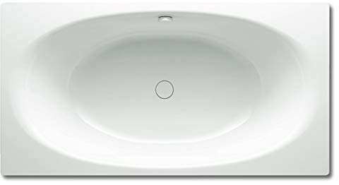 Kaldewei Badewanne Ellipso Duo Modell 230 190 x 100 x 44 cm, alpinweiß mit Perl-Effekt