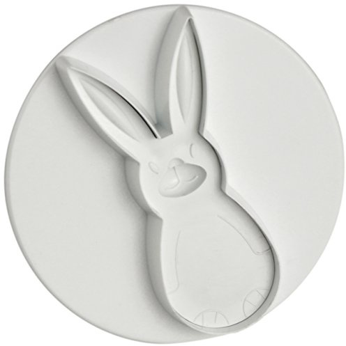 PME RA499 Hasenprägeausstecher, klein, Kunststoff, Weiß, 4 x 1.5 x 4 cm, 1 Einheiten