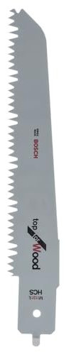 Bosch Professional 1x Lama M 1131 L Top for Wood (per Legno, Legna da ardere, Legno verde, Accessorio Sega Multiuso Bosch PFZ 500 E)