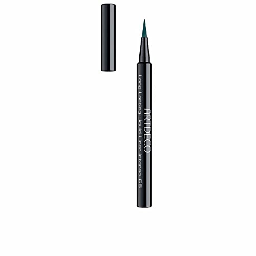 ARTDECO Long-Lasting Liquid Liner Intense | Flüssiger, farbintensiver Eyeliner in Stiftform mit flexibler Nylon-Filzspitze, langanhaltend, 1 x 0, 6 ml