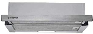 Hoover 60cm Telescopic Canopy Cooker Hood - Stainless Steel