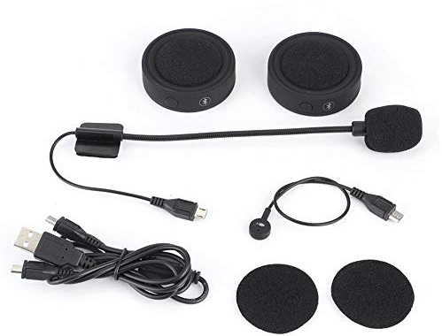Motorcycle Bluetooth Headset/Intercom Speakers BT17 Waterproof Helmet Headphone Stereo Music Motorcycle Riding Hands-Free Headset
