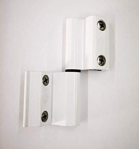 Cerniera Master Top Rapid a montaggio rapido destra o sinistra colore Bianco ral 9010 art. 9211.3-Cardine per infissi in alluminio finestre-porte portoni a profilo camera europea.