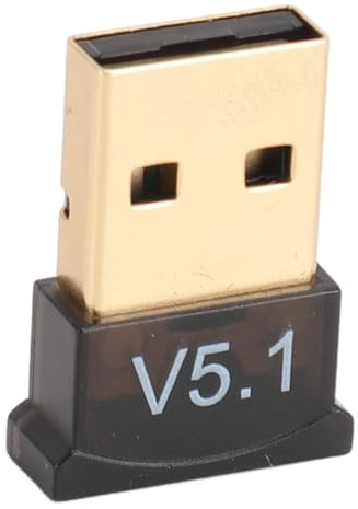Mini Adaptador Bluetooth USB, Bluetooth 5.1, Transmisión Rápida de Datos, Dongle Bluetooth Inalámbrico USB para Sistema Windows 7/8/8.1/10/11