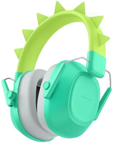 iClever Casque Anti Bruit Enfant, Protection Auditive SNR 29dB, Taille Ajustable pour Tous les Âges, Pliable & Confortable, Casque Anti-Bruit pour Concerts, Feux d'Artifice, Autisme, Hypersensibilité