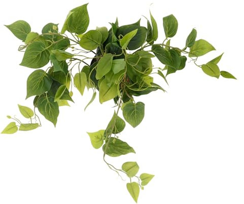 Zerodeko Kit Di Piante Di Pothos Artificiali Realistiche Piccole Piante Finte Per Decorare La Casa E Lufficio Pothos Finti Realistici in Vaso
