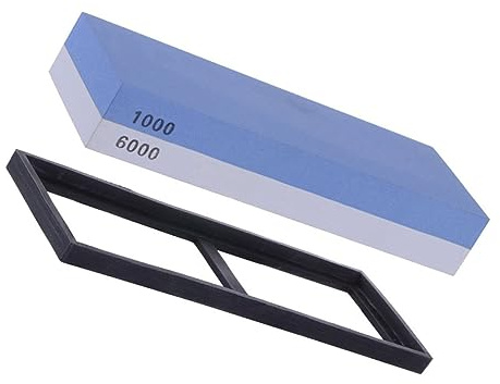 Hemobllo Whetstone Grit Dual Sided Sharpening Stone for Knife Honing Wet Stone Sharpener for Kitchen Cutlery