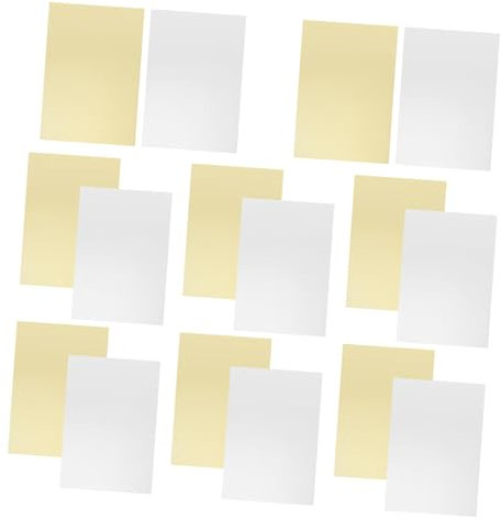ARTIBETTER 20stücke Glitzerpapier Für Scrapbooking-projekte Folienkarton Für Grußkarten Metallic-karton Für Bastelarbeiten Holografisches Papier Große Kartonbögen Spiegelpapier Zum