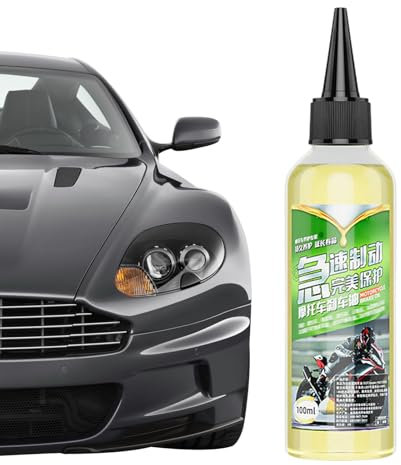 DOT 3 Bremsflüssigkeit,Bremsflüssigkeit DOT 4-100ml Bremsflüssigkeit Motorradbremsen-Mineralöl |Dirt Bikes Bremsflüssigkeit, Motorradbremsöl für hohe Temperaturen, starke Kälte, Roller, Elek