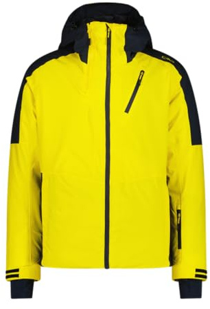 CMP 35W0027 - Chaqueta de esquí para hombre con capucha, Winter Sun/Black, 50