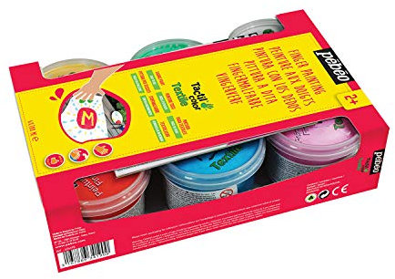 Pébéo Bandeja, Colores nacarados, 100 ml (Paquete de 6), 600