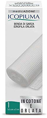 Benda Di Garza Idrofila Orlata 5 X 10 Cm