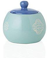 Brandani 54515 Panarea zuccheriera in gres Acquamarine, multicolore