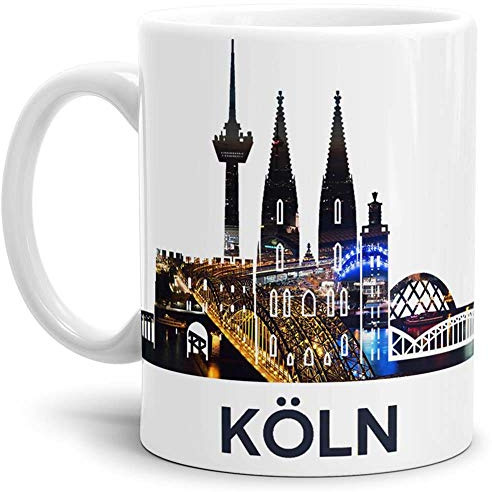 Köln-Tasse Skyline - Kaffeetasse/Mug/Cup - Qualität Made in Germany