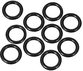 sourcing map Packung mit 10 Nitrilkgummi O-Ringe 13mm AD 8mm ID 2,5mm Breit Dichtung