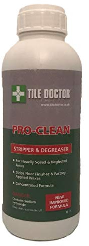 Tile Doctor Pro-Clean - Professional Tile and Grout Cleaner - 1 litre
