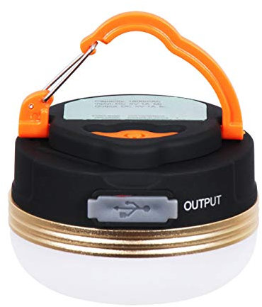ILIKEPOW LED Lantern Camping Light Outdoor Flashlight Warm White USB Rechargeable Charging Magnet Type Equipment 3 Dimming Modes for Camp Hiking Fishing Emergencies