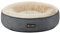 Feandrea Hundebett, Katzenbett, Donut, Ø 50 cm, dunkelgrau PGW050G02