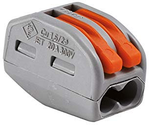 Wago Bornes de connexion automatique S222 2 entrées par 50