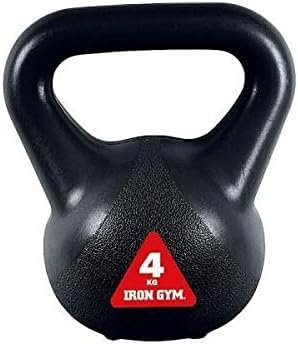 Iron Gym Kettlebell Kugelhantel, 4 kg | Ideal für Aerobic-Übungen, Krafttraining und Core-Training und alle Fitness-Level