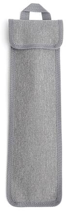BOROCO Camping-Zelthering-Tasche, 40 Cm Zelt-Heringstasche, Großes Fassungsvermögen, Zeltnagelhammer-Aufbewahrungstasche Mit Griff, Grauer Camping-Zelthering-Hering Für Outdoor-Reisen, Wandern, Campin