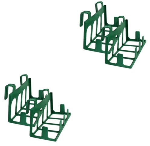 HANABASS 4 Pcs Podium Support De Fleurs Plate-Forme De Plantation De Support De Fleurs Cage À Fleurs Suspendue Support De Pot De Fleur Suspendu Base D'Arrangement De Fleurs Support