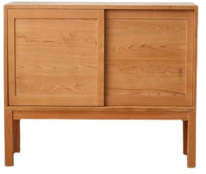 Aparador Aparador Simple De Madera De Cerezo Gabinete De Bar para El Hogar Gabinete De Almacenamiento De Alimentos para Restaurante Adecuado para Cocina, Dormitorio, Etc,One Color,100*40*85cm