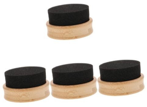 MAGICLULU 4pcs Surface Oil Applicator Wooden Kitchen Cutting Board Applicator Reusable Oil Brush for Chopping Board