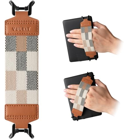 VULKIT Elastic Hand Strap for 6-8 Inch Kindle eReaders Fire Tablet, Grip Holder for Kindle/Kobo/Voyaga/Lenovo/Sony Kindle E-Book Tablet, High-Elasticity Versatile Hand Strap Lightweight Handle Grip