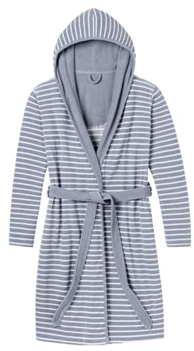 Label Cutters Ladies Bathrobe Hooded Terry Premium Gown RRP £69 UK Sizes 10 to 22 (SCH - 4XL)