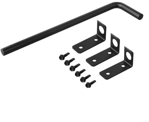 Reliable Heavy Duty Drop Rod for Gates, Effective Locking Solution for Wood, Metal, Iron, and Vinyl Gates (12in)