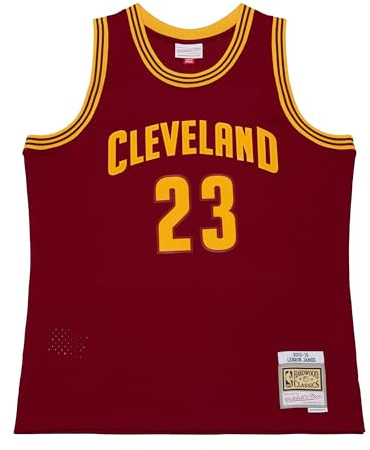Mitchell & Ness NBA Swingman Jersey | Cleveland Cavaliers (2015) | Lebron James | Farbe: Rot